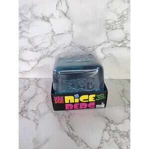 NeeDoh Nice Berg Blue XL Giant Nee Doh Niceberg Solid Tik Squish Cube Ice Block